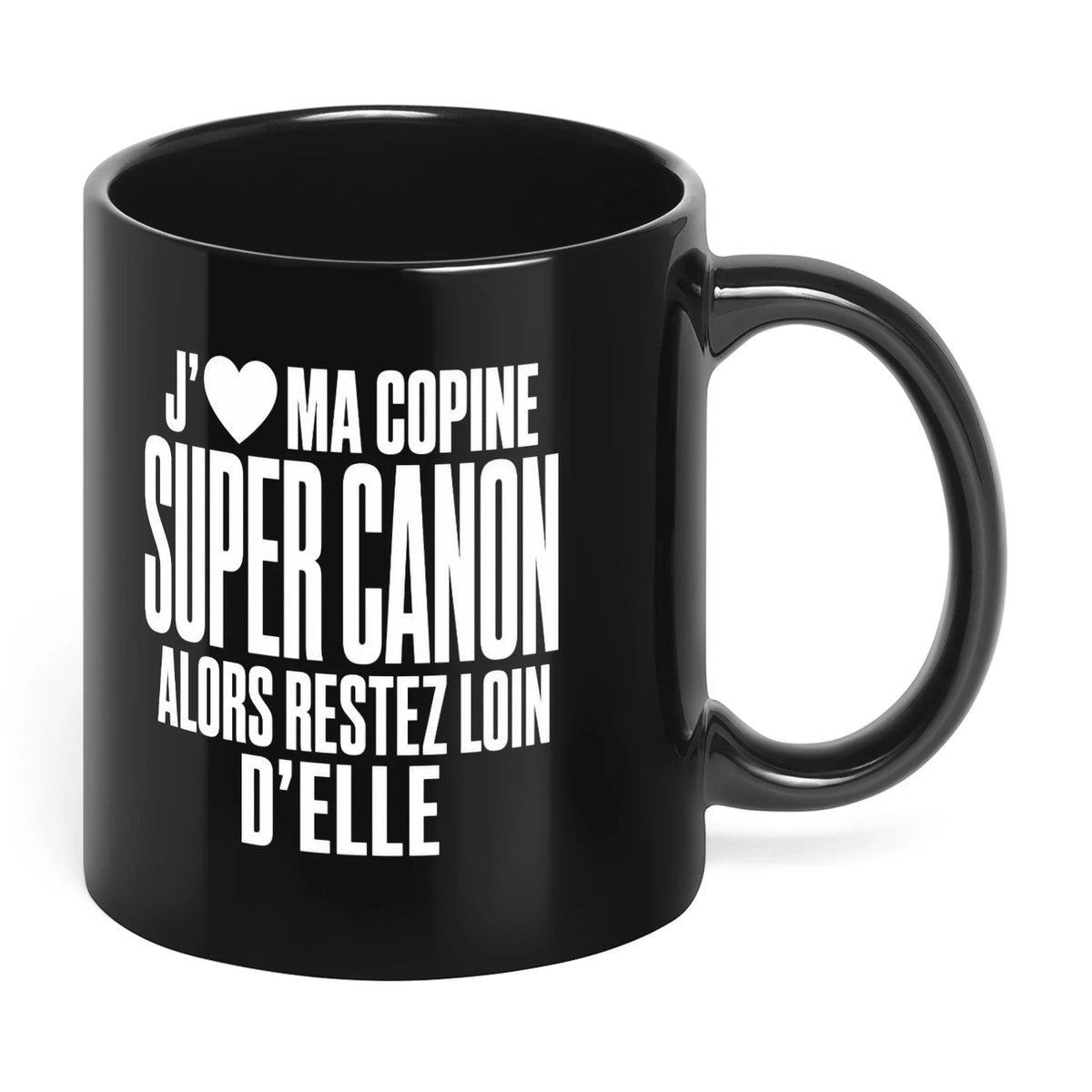 "Mug « J'❤️ Ma Copine Canon » – Idée Cadeau - Femorian