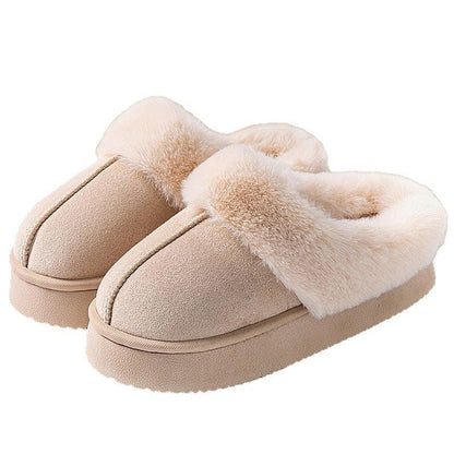 Chaussons en coton pour couples, chauds et antidérapants, - Femorian