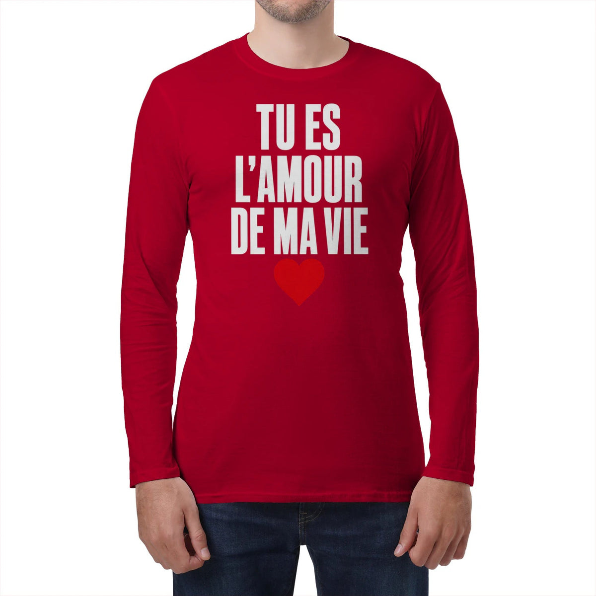 Sweat « Tu es l'amour de ma vie » – Cadeau Romantique - Femorian