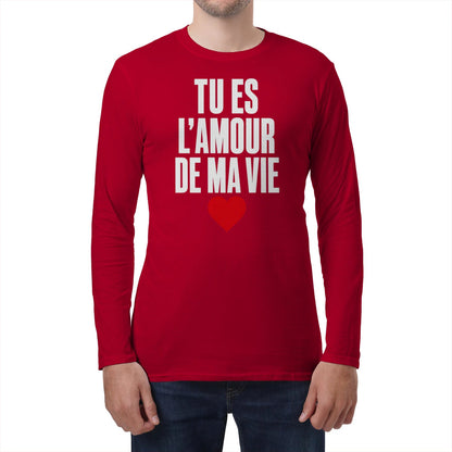 Sweat « Tu es l'amour de ma vie » – Cadeau Romantique - Femorian