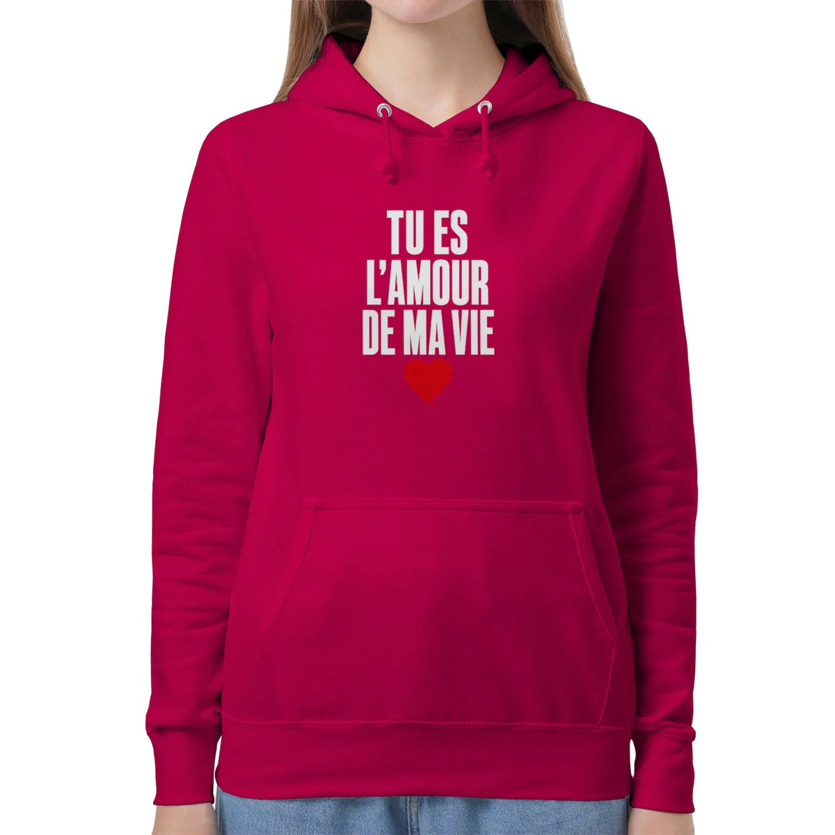 Sweat à Capuche « Tu es l'amour de ma vie » – Homme & Femme - Femorian
