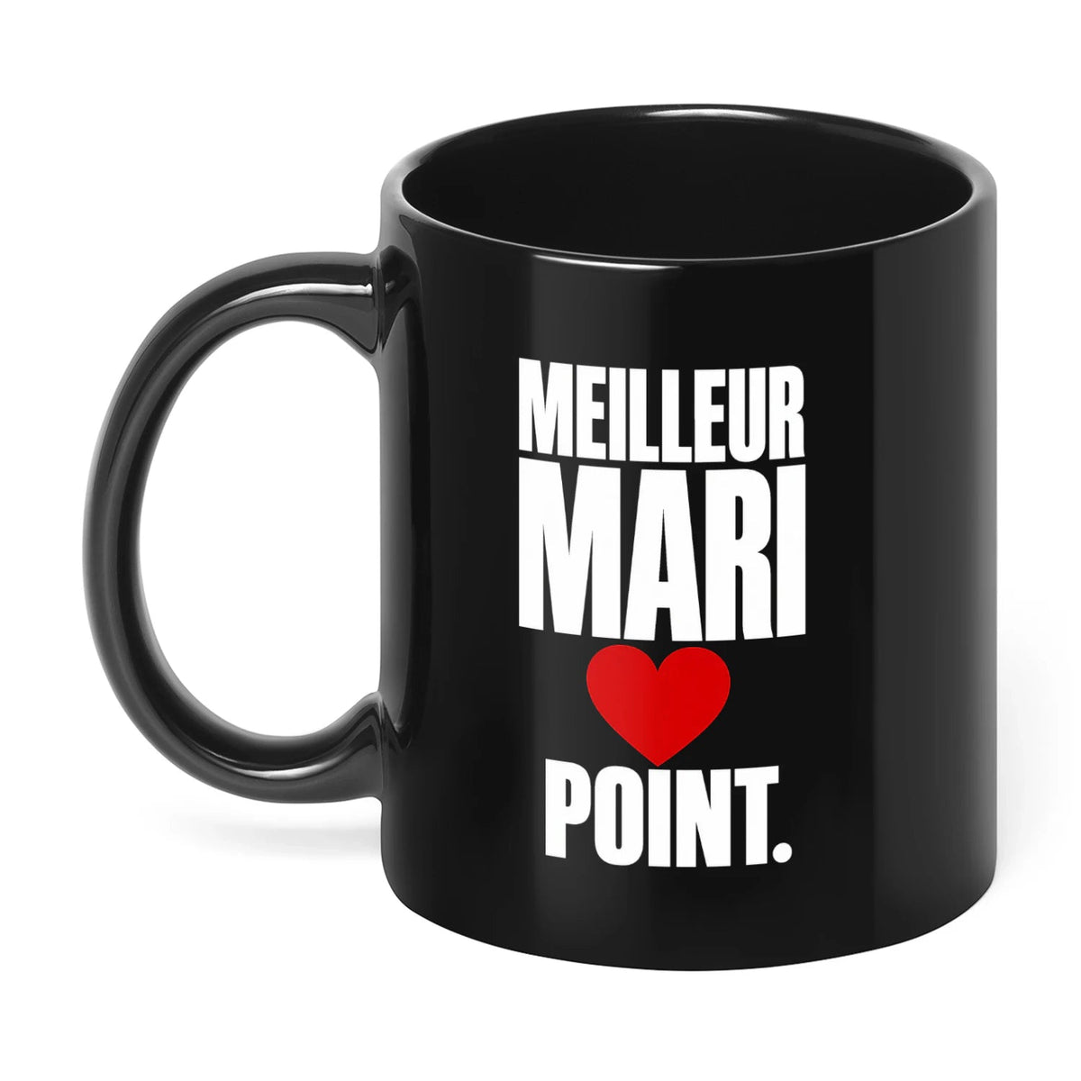 Mug « Meilleur Mari. Point. » – Idée Cadeau - Femorian