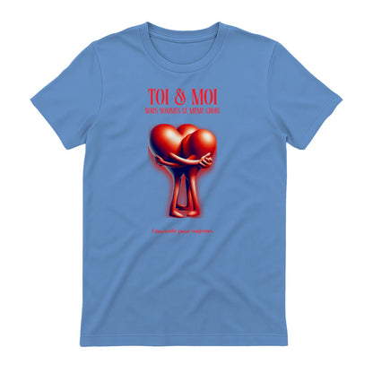 T-shirt Romantique et Minimaliste - « TOI & MOI » - Femorian