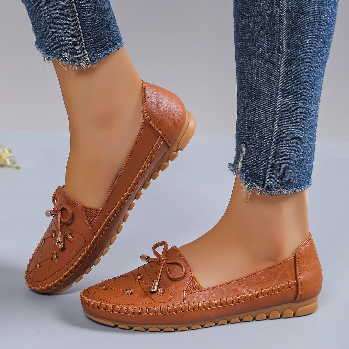 Mocassins plats décontractés et tendance pour femme - Femorian