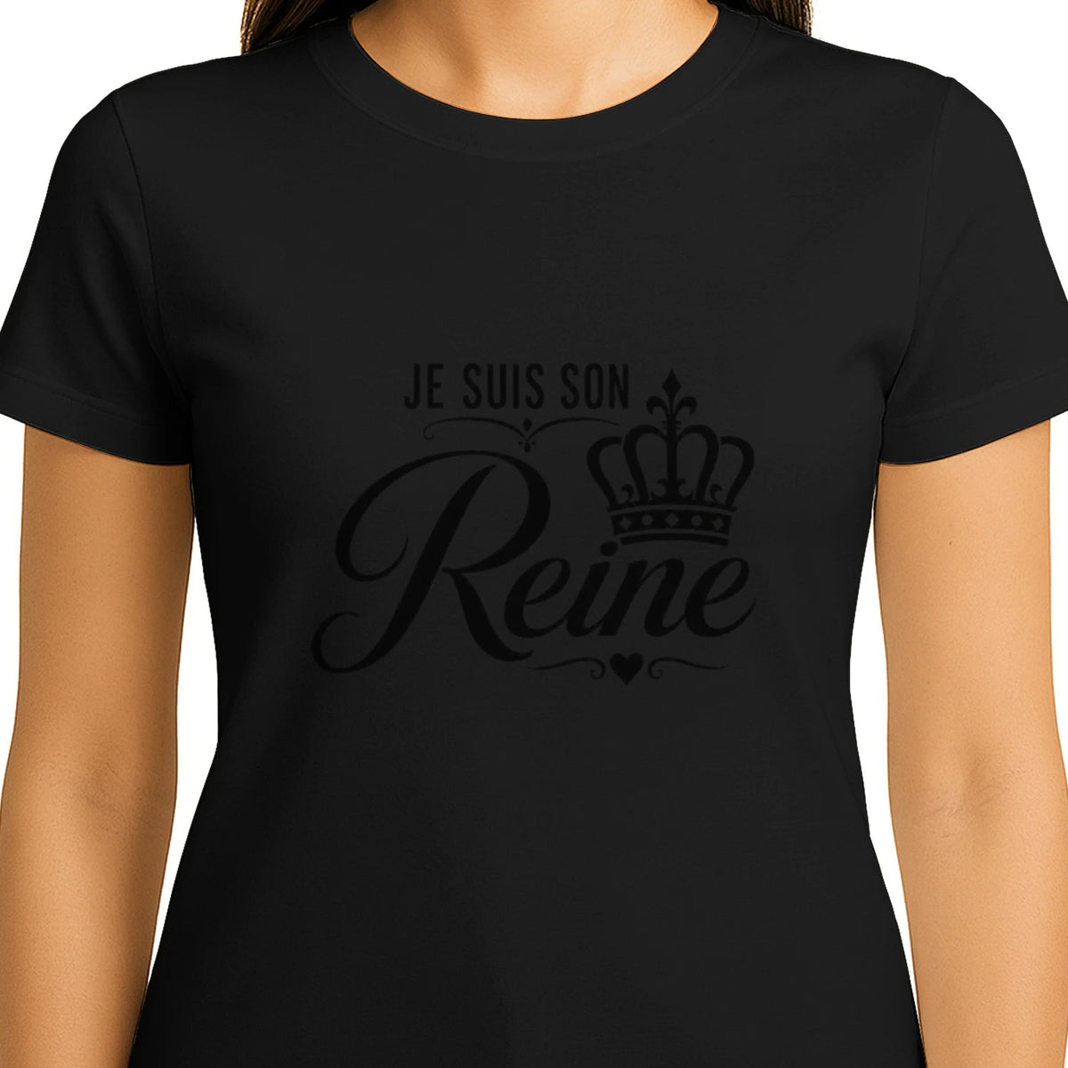 T-shirt Femme « Je suis sa Reine » – T-shirt Couple - Femorian