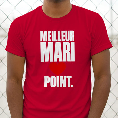 T-shirt « Meilleur Mari. Point. » – Homme & Femme - Femorian