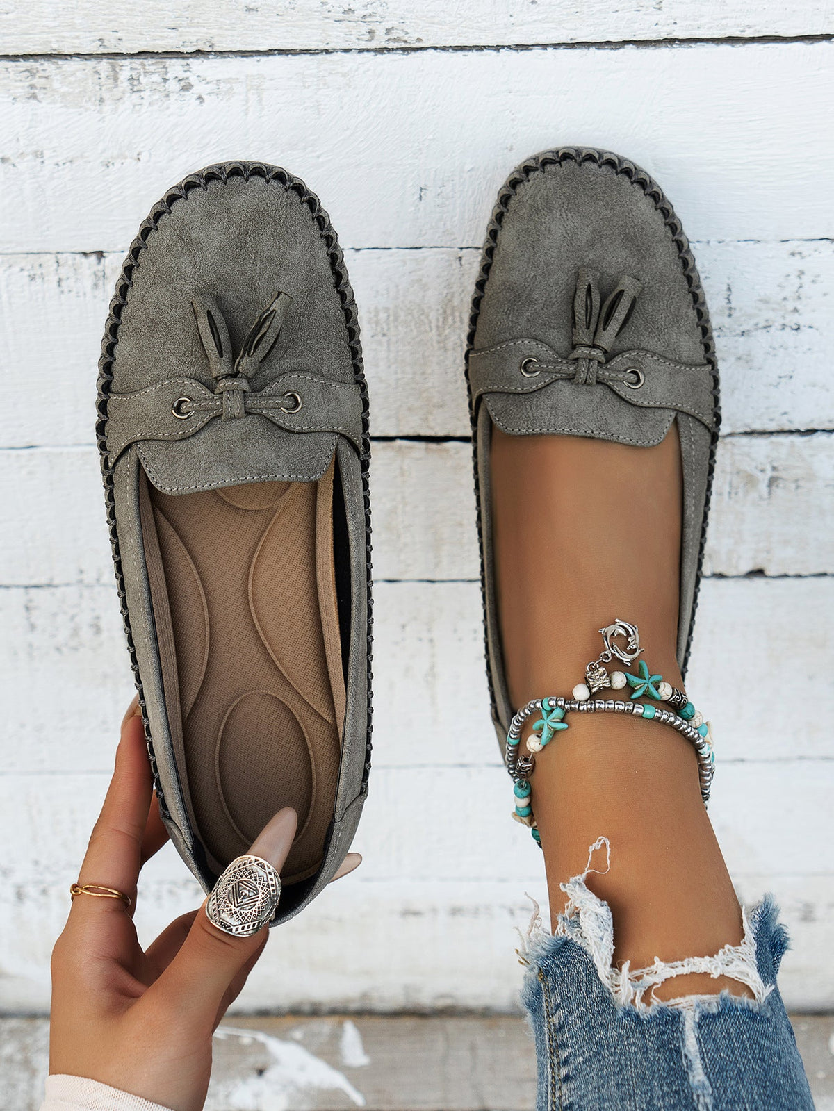 Chaussures plates simples pour femmes - Femorian