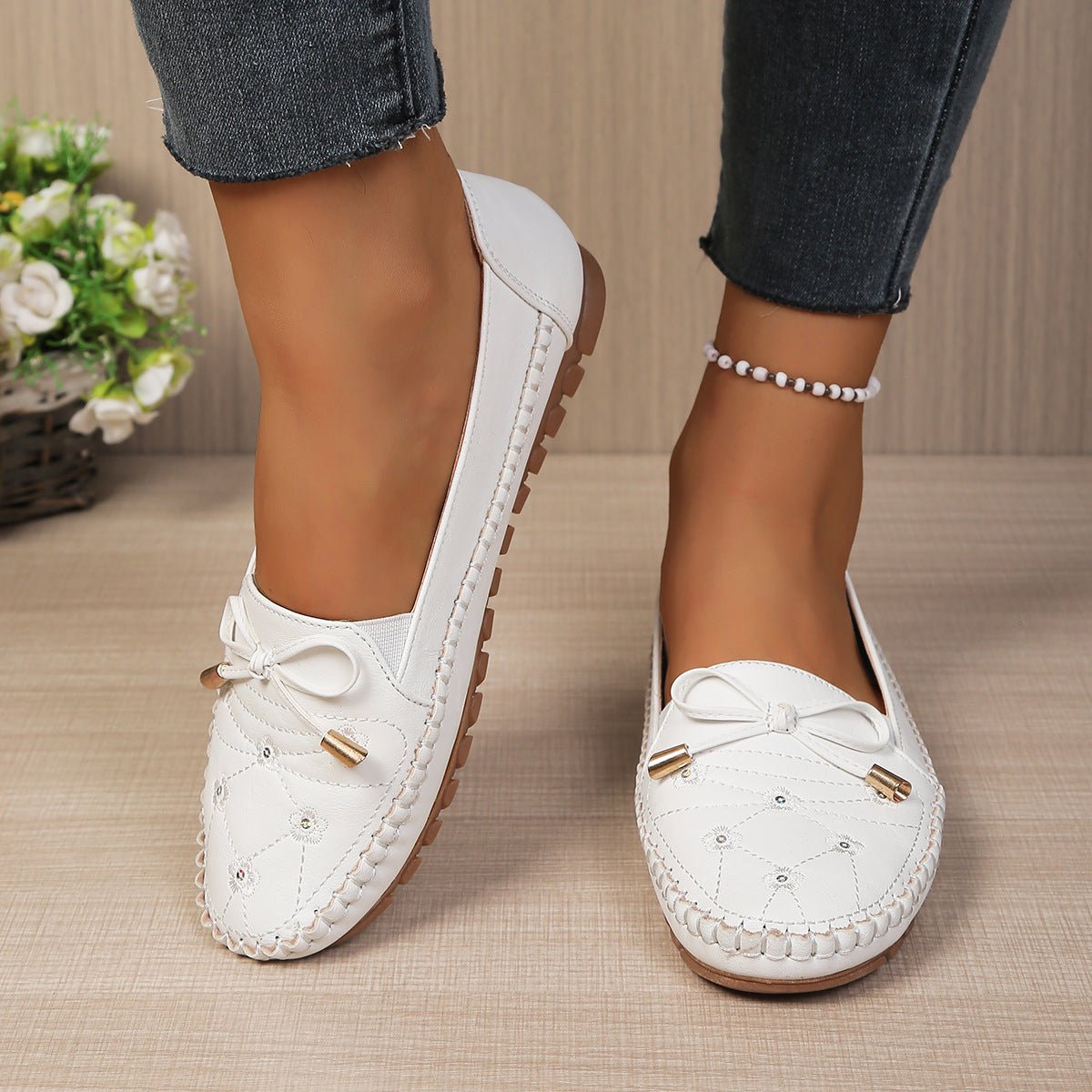Mocassins plats décontractés et tendance pour femme - Femorian