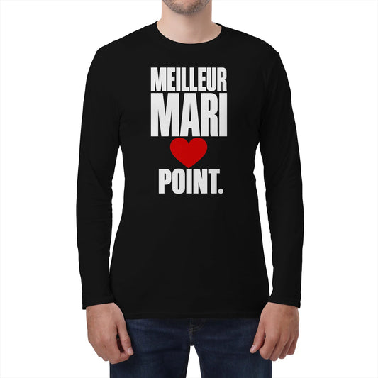 Sweat « Meilleur Mari. Point. » – Cadeau Humour & Amour - Femorian