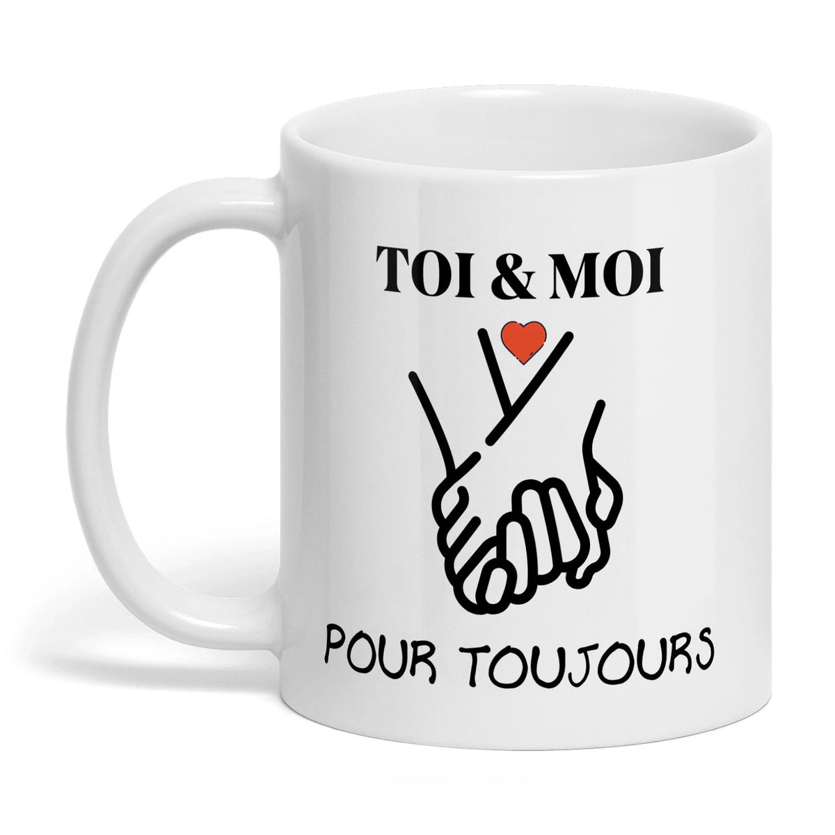 Tasse « TOI & MOI » – Pour toujours ❤️ - Femorian