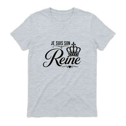T-shirt Femme « Je suis sa Reine » – T-shirt Couple - Femorian