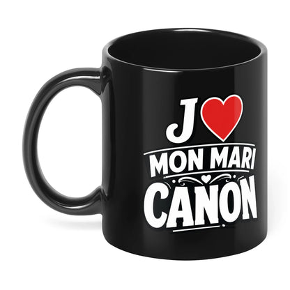 Tasse « J’aime mon mari Canon » - Femorian