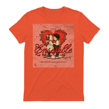 T-shirt Couple « Jusqu’à ce que la mort nous sépare » – Amour Éternel - Femorian