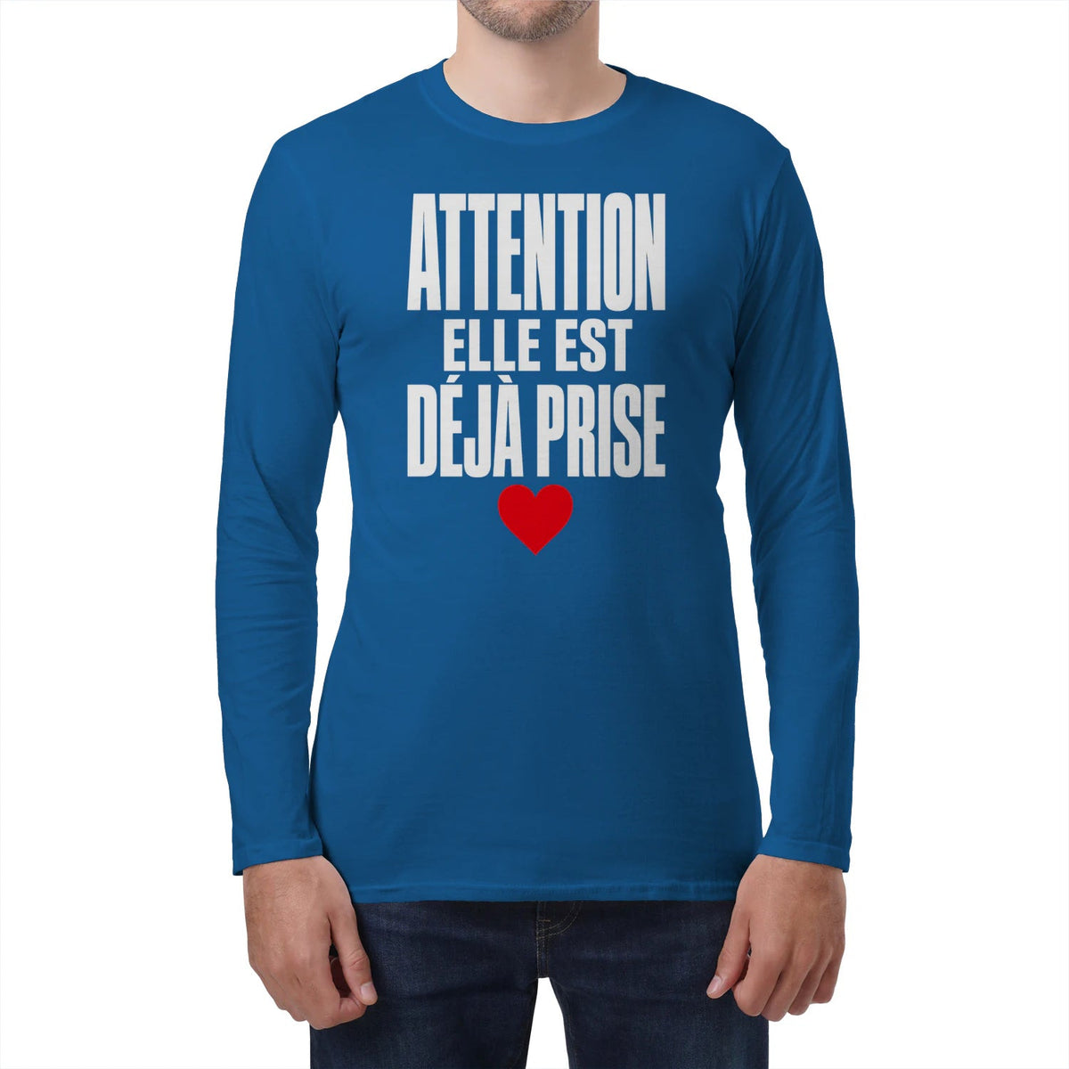 Sweat « Attention : Elle est déjà prise » – Cadeau Humour - Femorian