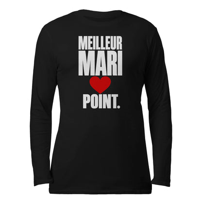 Sweat « Meilleur Mari. Point. » – Cadeau Humour & Amour - Femorian