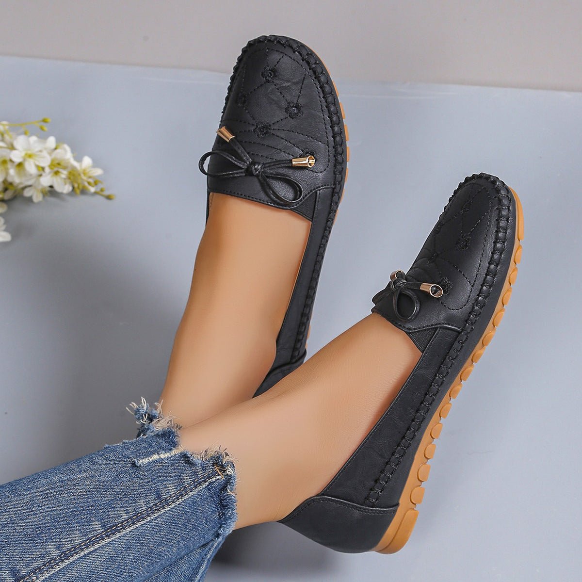 Mocassins plats décontractés et tendance pour femme - Femorian