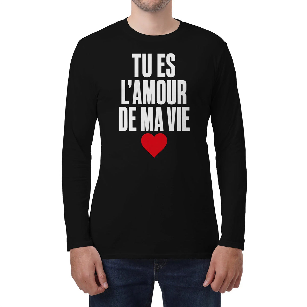 Sweat « Tu es l'amour de ma vie » – Cadeau Romantique - Femorian