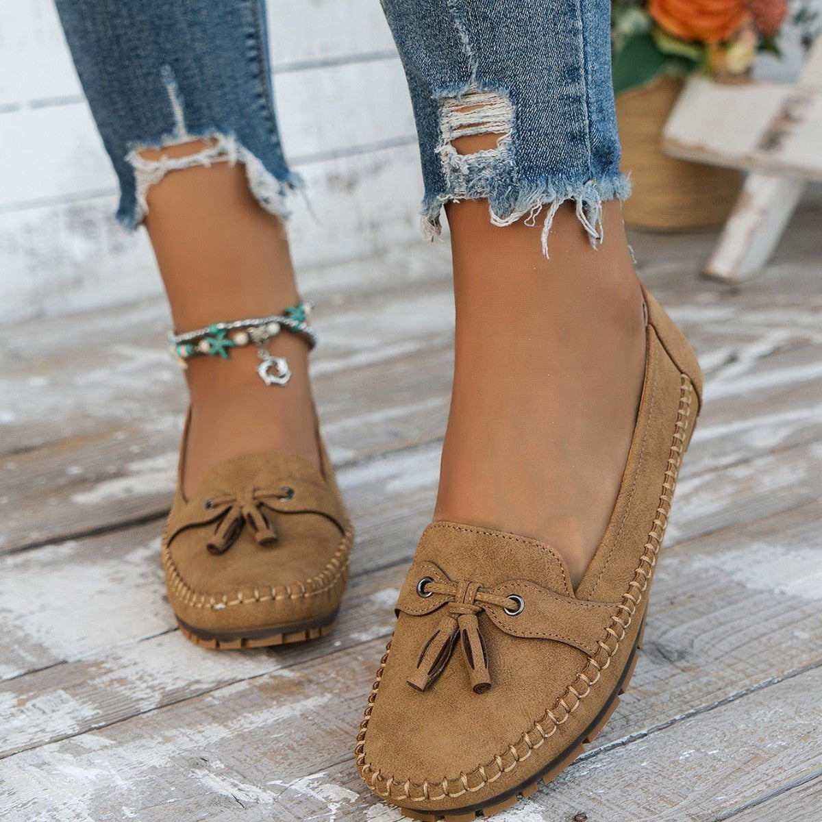 Chaussures plates simples pour femmes - Femorian