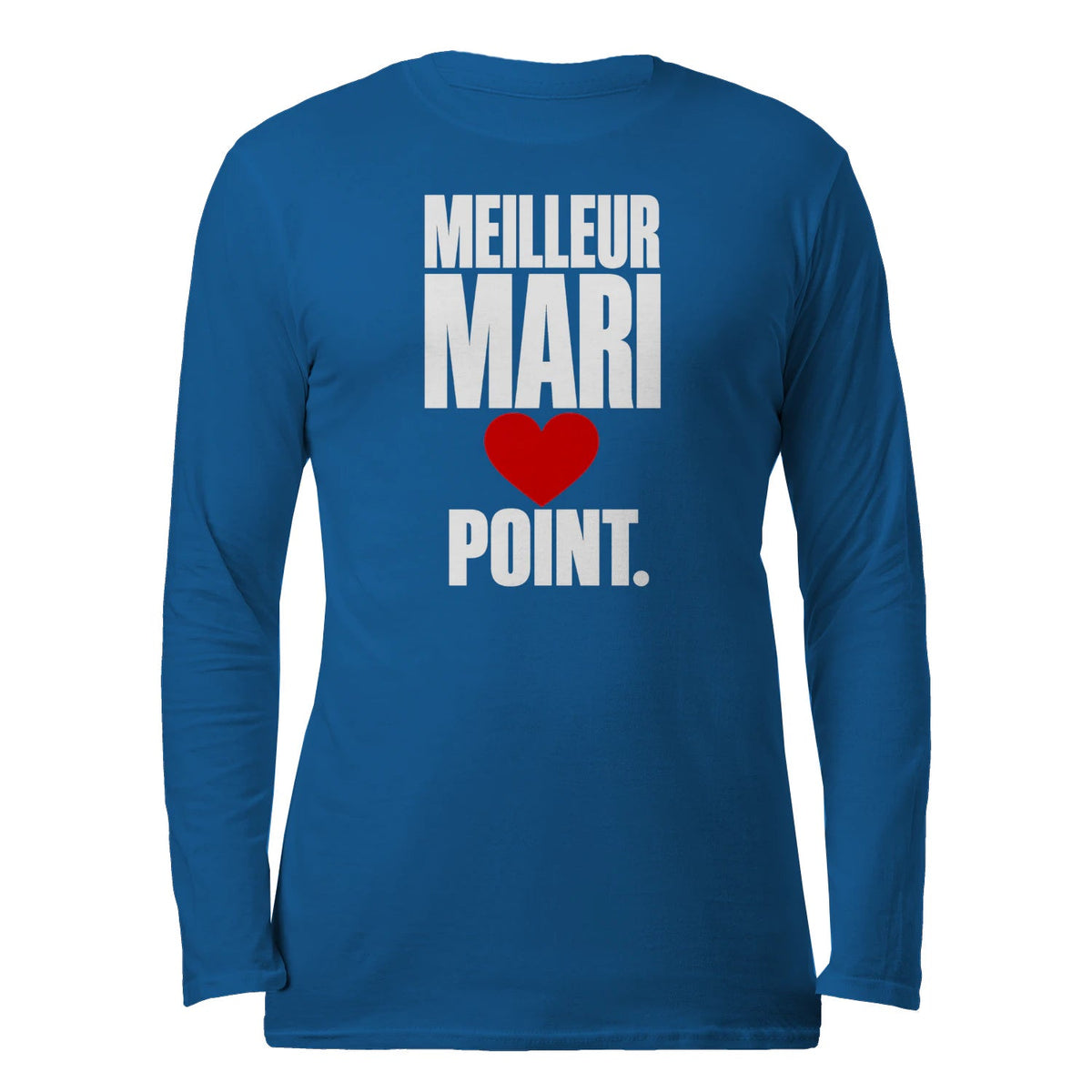 Sweat « Meilleur Mari. Point. » – Cadeau Humour & Amour - Femorian