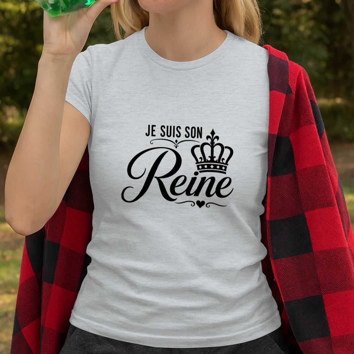T-shirt Femme « Je suis sa Reine » – T-shirt Couple - Femorian
